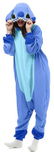 shelovely Onesie Erwachsene Jumpsuit Kostüm Halloween Damen