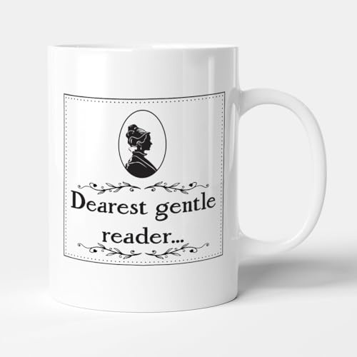 Victorian Printing Co - Dearest Gentle Reader - Television Period Drama Gift Mug, Ceramic, 11fl.oz.
