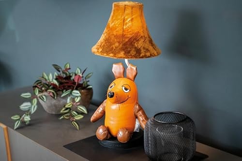 Happy Lamps Die Maus LED-Tischlampe, 57 cm hoch, limitiert, Dekoleuchte, Design LED-Tischleuchte, Handarbeit, Geschenkidee