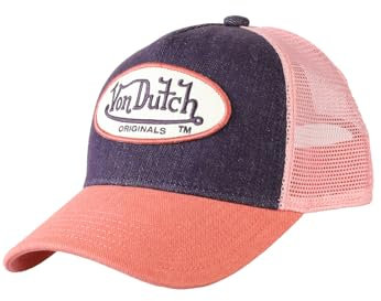 Von Dutch Trucker Cap Boston Purple Pink Lila Rosa, Size:OneSize