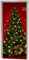 Türtapete Selbstklebend 77x200 Weihnachten Türaufkleber 3D Türposter Baum Fototapete Türfolie Türklebefolie Wasserdichte für Türwand Dekoration Tapete a8338