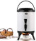 Dispensador de bebidas aislado de acero inoxidable, termo comercial de gran capacidad for café, barril de agua caliente y barril aislante for té con leche(D,8L)