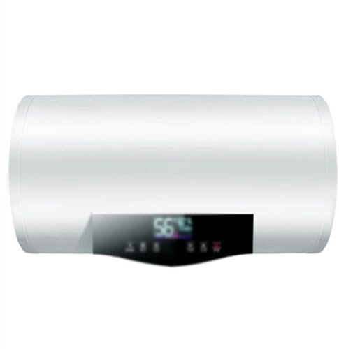 FLNOZAMZ Scaldabagno Senza Serbatoio, scaldabagno Elettrico istantaneo Senza Serbatoio da 2200 W, Controllo Intelligente della Temperatura, Telecomando, Display a LED (A 50L)