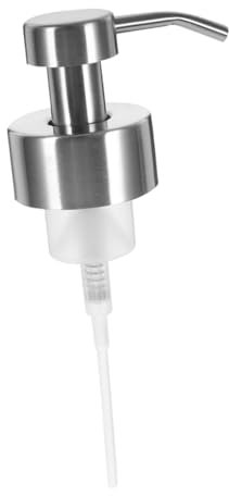 HOMOCONO Edelstahlspülmittelpumpe Ersatz Flaschen Mit Normaler Öffnung Für Flüssigseife Und Lotion Sichere Und Stabile Installation Im Badezimmer Und Küche