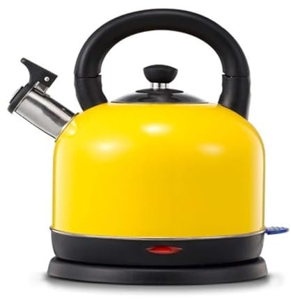 3L Kettle Electric, Electric Kettles Kitchen Fast Boil 1500w-2000w Water Boils Automatically to Keep Warm, Hot Water Dispenser with Filter Spout, for Breakfast Brewing, Tea Lounge (Yellow)