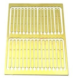 Toy accessories 1Set Civil Boat Model Railings Photo-etched Sheets Ladder Thickness 0.8mm Brass Etched Sheet Baluster for Assembly RC Parts(Medium 28mm height)