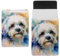 Housse de transport pour ordinateur portable de 14, étanche, mince, pour tablette, ordinateur portable - Chien Shih Tzu blanc
