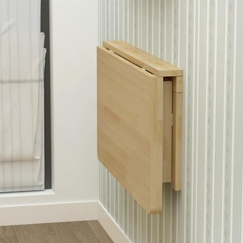 Wandmontierter Klapptisch, platzsparender Klapptisch für Zuhause, Büro, Küche, Schlafzimmer