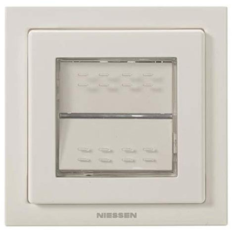 Niessen zenit - Interruptor conmutador empotrar ip55 blanco