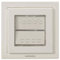 Niessen zenit - Interruptor conmutador empotrar ip55 blanco