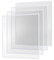 empasa Insektenschutz Fliegengitter Fenster Basic Alurahmen 80 x 100 cm - 4er SET
