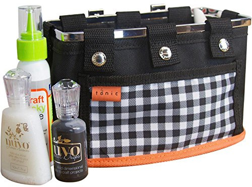 Tonic Studios Table Tidy Double Pocket Caddy, Multi-Colour