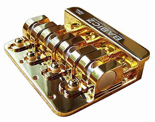 Babicz FCH4GD 4-String Bass Bridge gold