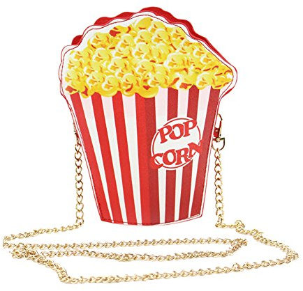 Demiawaking Popcorn Kostüm Umhängetaschen Popcorn Tasche Damen Schultertasche Messenger Bags Handtasche (popcorn)