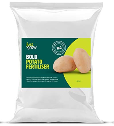 JUST GROW BOLD Potato Fertiliser 12-11-18 + 2.7% MgO (1KG)