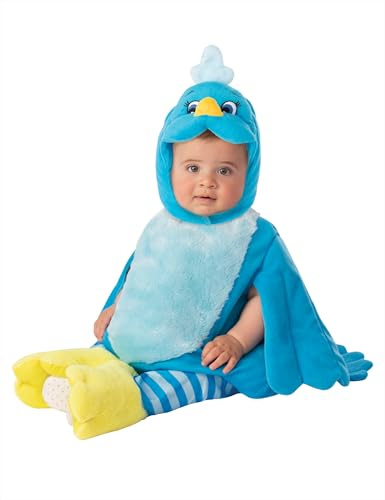 Rubies Vogel-Kostüm für Babys, Strampler mit Mütze und Hose mit Füßen, Größe 12-18 Monate, offizieller Karneval, Party, Geburtstag, Halloween