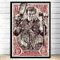 Bilder,Poster,Kunstdrucke,Kunstplakat, The Evil Dead Klassischer Horrorfilm Leinwandmalerei Retro Wandbilder Drucke, Für Wohnzimmer Home Decor, Poster Vintage Film,Wanddeko_40X60Cm