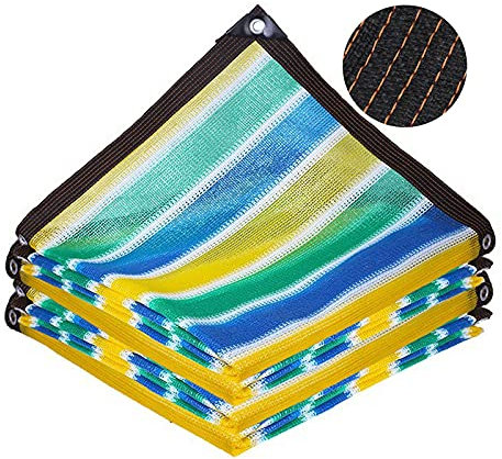 75% Schattiernetz GewäChshaUs Plane Sonnensegel Schattier, Multifunktional Atmungsaktiv Schatten Tuch,FüR Garten GewäChshaus Blumen Pflanze Beschattungsnetze (10mx45m/32.8ftx147.6ft)