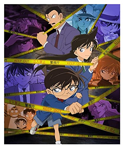 JYSHC 1000Pcs Anime Detektiv Jigsaw Erwachsene Dekompressionsspiel Puzzle Studenten Spielzeug Für Kinder Weihnachten Geburtstagsgeschenke Cz038Vy
