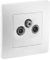 Prise Tv/Fm/Sat Blanc - Gamme Caly - DEBFLEX 749533
