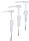 BEAUTIFUL BARNETS 38mm 5l Pump Dispenser for 5 Litre Container (3 Pack), Dispenses 30ml Dose White Ideal for Laundry Detergent, Shower Gel, Lotion, (Pump Type 38-410)