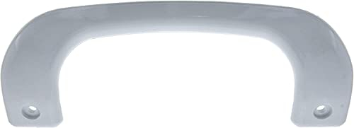 CABLEPELADO Tirador puerta Frigorífico Compatible con Balay | Código original 480720, 643401 | Mango frigorífico | Distancia entre tornillos de 175 mm | Apto para nevera y congelador | Blanco