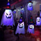 R-T-Z Shop Halloween-Dekoration LED-Blinklicht Glühende Zauberer-Geist-Hut-Laterne