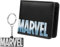 Marvel Portefeuille Homme Coffret Cadeau Portefeuille Porte Carte Homme et Porte Cle Fantaisie Idée Cadeau Homme Ado (Multicolore Marvel)