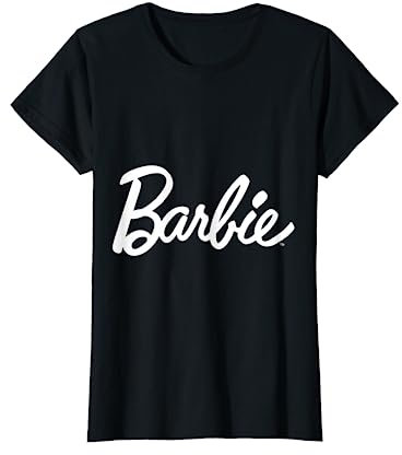 Logo Barbie blanc T-Shirt