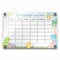 Schulkinder Stundenplan mit Dino Motiv aus Acrylglas - Wochenplaner für den Schulstart zum Aufhängen - Abwischbar & Personalisierbar - Einschulungsgeschenk für Jungen