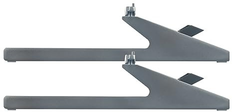 VINABTY BASE STAND LEG FOR TV, TV Stand Legs,TV Base Pedestal Feet Stand Mount,Replacement TV Stand Legs for HISENSE Flat Panel TV Supporting Base for HISENSE 65U8H 65U8HQTUK TV Stand with Screws
