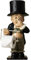 RUTAVM Toiletten-Butler, Halter, Spender, Butler, Toilettenpapierhalter, Statue, Lustiger Toilettenpapier-Butler Für Zuhause, Badezimmer, Küche, Wandmontage, Badezimmer-Taschentuch, Super Süß,S