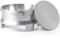 YFWOOD 54mm Dosing Funnel and Puck Screen Set, Lightweight Aluminum Espresso Funnel, for Breville Barista Portafilters,Hands-Free Coffee Accessrioes, Silver