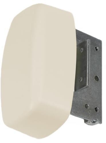 ZADI - Serratura per porta, per camper, colore: bianco crema