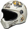 Vintage Motorradhelm | Motocross-Sturzhelm | Atmungsaktiver Integralhelm Mit Herausnehmbarem Innenfutter XL (59-60cm)