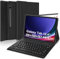 SENGBIRCH Keyboard Case for Samsung Galaxy Tab S10 PLUS/S9 FE+ 12.4'' - Detachable Wireless Keyboard for Samsung Galaxy Tab S9 Plus 12.4'', Protective Folio Cover with Bluetooth Keyboard, Black
