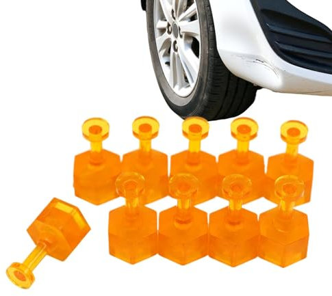 **Auto Dellenentferner Set - 10 Stück Dellenreparatur-Set mit starkem Saugnapf für die Ausbeulen der Autokarosserie, entfernen Sie mühelos Dellen mit diesem Dübel