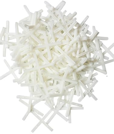 3mm Tile Spacers for Wall Tile Spacer and Floor Tile Spacer Bathroom Tile Spacer and Kitchen Room Tile Spacer 3mm Long Leg Spacer
