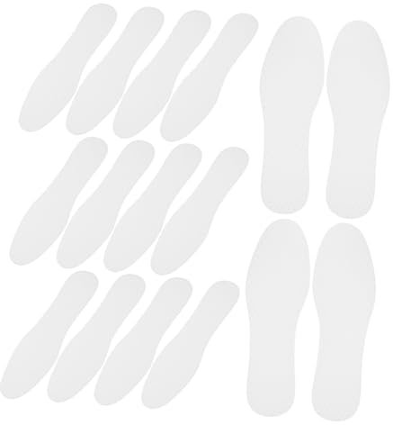 Didiseaon 20paia Inserti Per Scarpe Sottili in Carta Di Solette Sostituibili Traspiranti Per Scarpe Uomo Donna Inserti Per Ridurre Ai Piedi