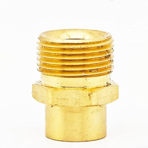 Connecteur de nettoyeur haute pression M14 x 1,5 à 14 mm M22 x 1,5 mâle et femelle - Connecteur de tuyau à vis en laiton pour nettoyeur haute pression - Raccord rapide en laiton cuivré