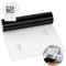 Schwarz Smart Iron on für Cricut Explore 3/Maker 3, Smart Heat Transfer Vinyl Rollen HTV 33x200cm Smart Iron on Vinylfolie Plotter Selbstklebend PU Plotterfolie Textil für DIY Stoffe T-Shirts