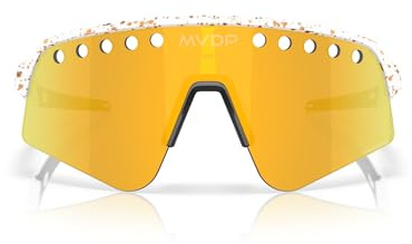 Oakley Herren OO9465 Sutro Lite Sweep Sonnenbrille, Mad Red/Gold Splatter/Prizm 24k, 39 mm