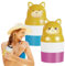 NAVESO Sonnencreme Applikator Kind, 2 Stück Sonnencreme Roller Auffüllbar, Sonnencreme Applikator Nachfüllbar für Körperlotion & Lotion, Tragbares Sonnenschutz Applikator für Kinder Erwachsene Reisen