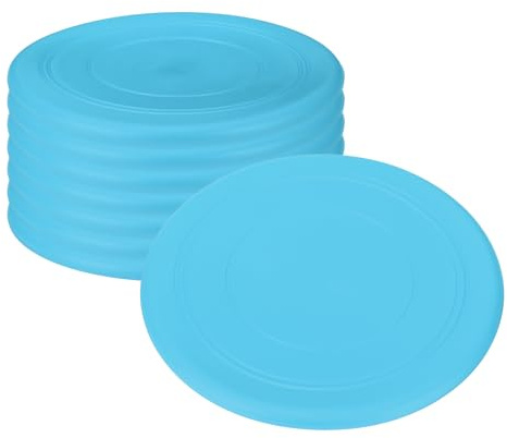 PATIKIL Fliegenscheibe, weiches Silikon, bunt, für Outdoor-Sport, Rasen