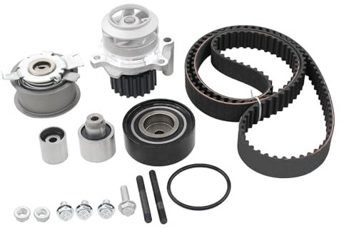 Wasserpumpe Zahnriemensatz für Octavia Fabia Rapid Roomster Superb Yeti A1 8X A3 8P A4 B8 A5 8T 8F A6 4G A6 C7 4G Q3 8U Q5 8R TT 8J Alhambra Altea Exeo Ibiza 6J Leon 1P Toledo Ama-rok Beetle 1.6 2.0