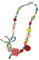 LEELOU Bunte Perlen Halskette/Armband Bowknot Halshoker Mit Stern Und Obstcharme Modeaccessoires Für Frauen Und Mädchen