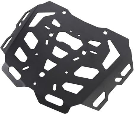 Cocoarm Motorcycle Rear Luggage Rack Luggage Rack Rear 3mm Aluminum Replacement for Norden 901 2021-2024 with High-Strength Matte Black Powder Coat