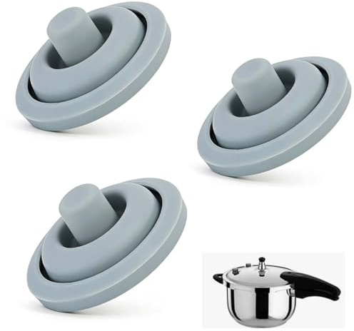 3 guarnizioni di ricambio compatibili con pentole a pressione WMF Perfect | Compatibile con pentole a pressione WMF Perfect e Perfect Plus da 2,5 l - 8,5 l, Ø 18 cm e 22 cm