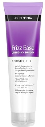 John Frieda Frizz Ease Unendlich Smooth Booster-Kur - Inhalt: 150 ml - Haartyp: mitteldick bis dick - Geeignet für farbbehandeltes Haar
