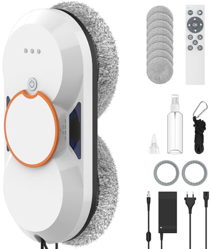 IERAKOR Robot Lavavetri Automatico, 5600Pa Doppio getto d'acqua